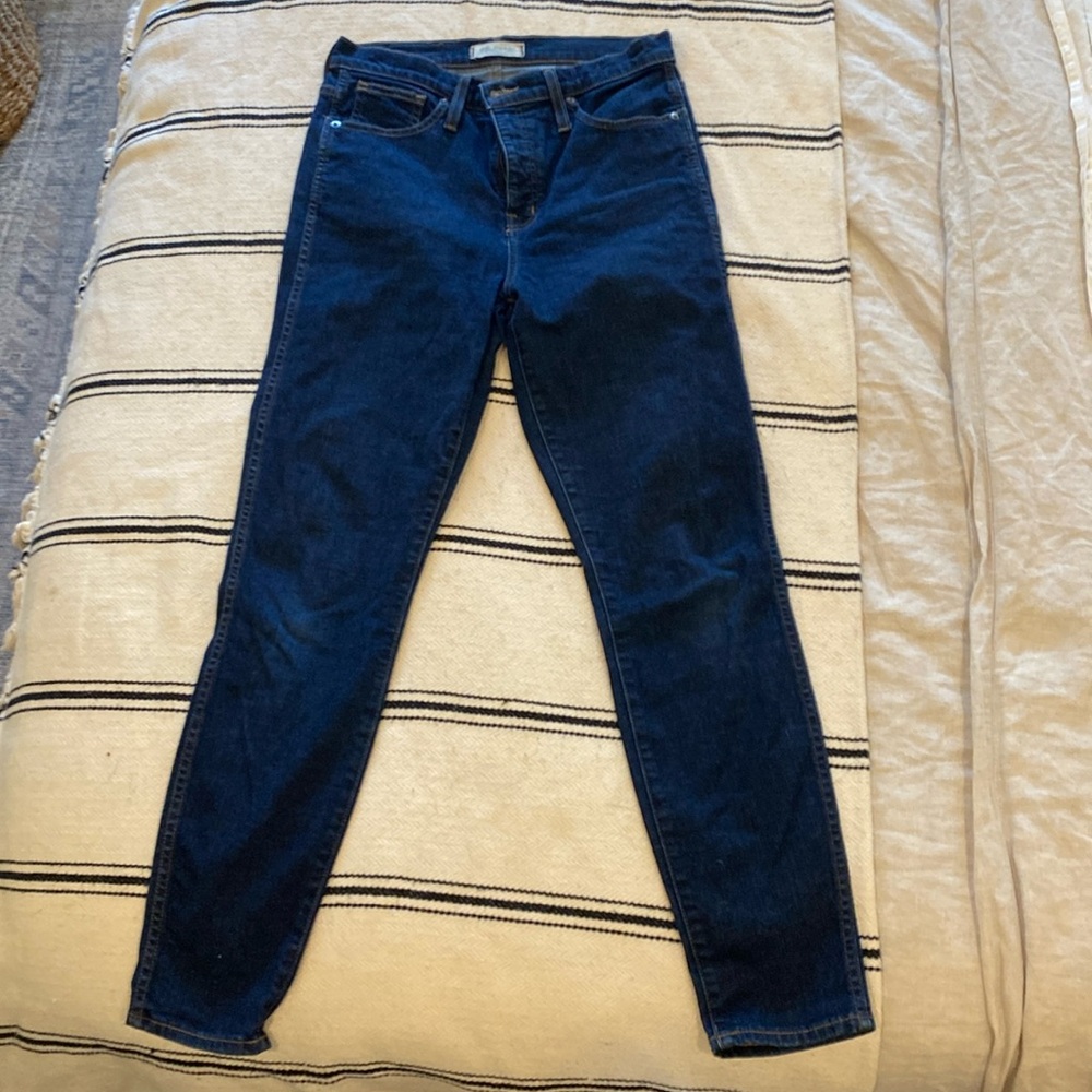 Madewell 10" High-Rise Skinny Jeans in Lucille Wash